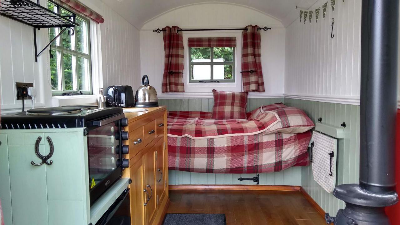 Shepherd'S Lodge - Shepherd'S Hut With Devon Views For Up To Two People And One Dog Wrangaton Exterior photo